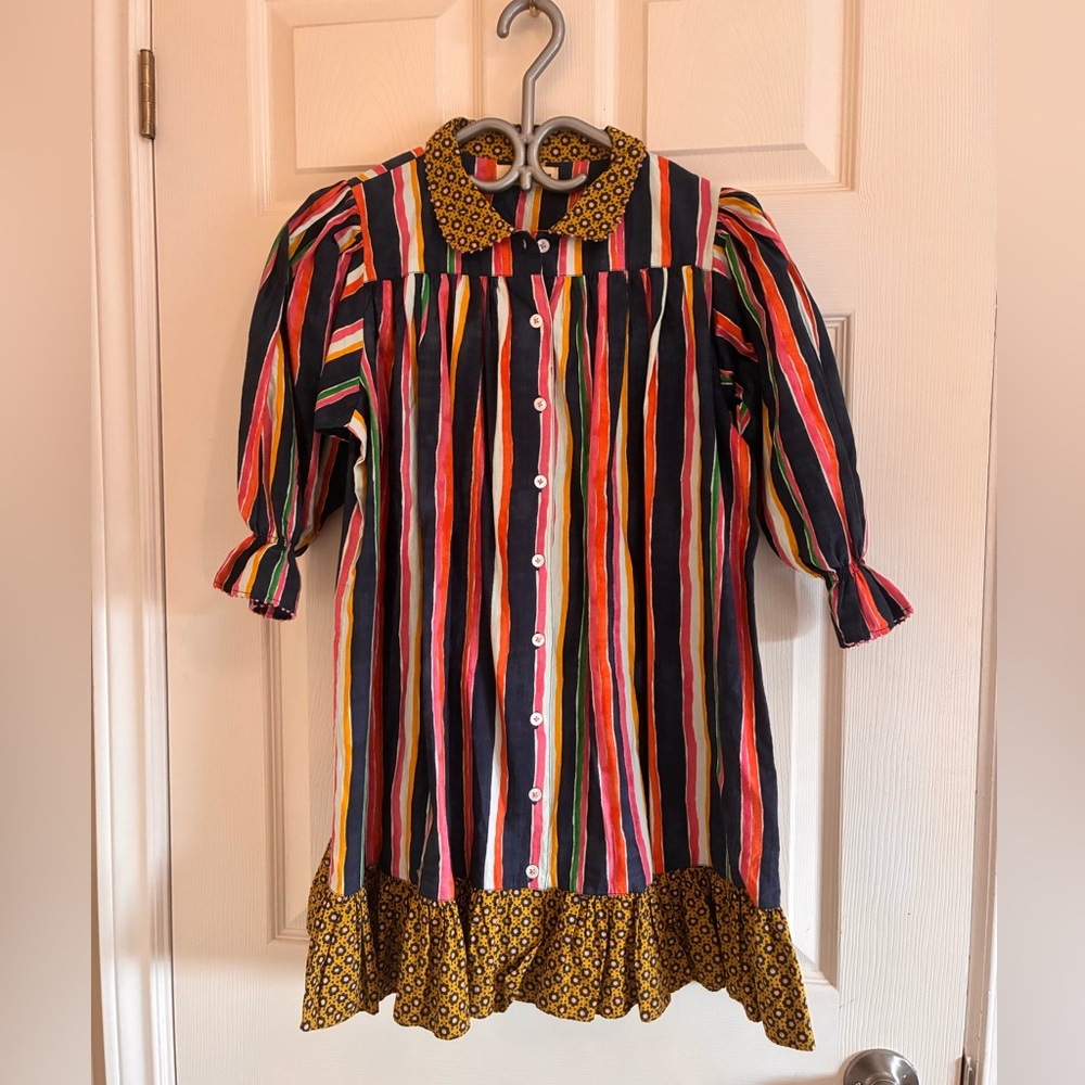 Misha And Puff Multicolor Striped Button Down Shirt